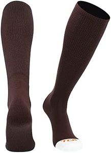 TCK Prosport Performance Tube Socks (Brown, Small)