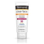Neutrogena Clear Acne Face Sunscreen Lotion Spf 30 3 Fl Oz (88 Ml), Pack Of 1