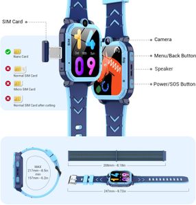 Blackview 4G Kids Smart Watch – GPS Tracker, Touchscreen