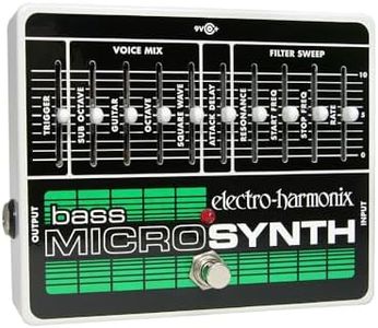 Electro-Harmonix Bass Micro Synthesizer Analog Microsynth Pedal