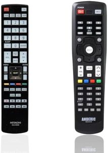 Anderic Substitute for Hitachi CLU-4985S TV Remote Control CLU4985S [RR49101S]