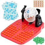 Bingo Lotto Traditional Family Game Set 90 Balls 24 Cards