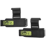 GoFit GF-UPLHK Ultra Pro Lifting Hooks Black