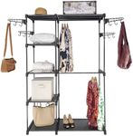 SORTI 6 Tiers Wire Shelving Clothin