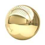 SECRET DESIRE Gazing Ball Stainless Steel Smooth Mirror Ball for Home Housewarming Outdoor 13.5cm