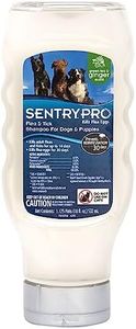 SENTRY PRO Flea and Tick Shampoo for Dogs, Rid Your Dog of Fleas, Ticks and Other Pests, Ginger Scent, 18 oz