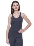 BODYCARE Anti-Bacterial Women's Thermal Top (B207C_90_Grey_L)