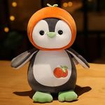 Tinytotem Cute Baby Penguin Soft Toy Stuffed Animal Spandex Plush for Kids by Penguin Adorable Design Cuddly Pillow Gift for Girls(2024 Edition) 29cm