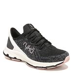 Ryka Women's Devotion X Walking Shoe Sneaker, Black, 7.5 UK