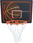 Bee-Ball ZY-010 Wall Mounted Basketball Hoop and Backboard, Can be attached to the door with hooks included