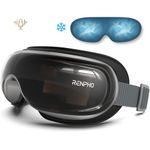 RENPHO Eyeris 3 - Voice Controlled Eye Mask with heat and Cooling, Heated Eye Machine with DIY Setting,Electric Eye Machine,Bluetooth Music Eye Relax Devices for Improve Sleep, Ideal Gifts