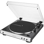 Audio-Technica AT-LP60XBT-WH Fully Automatic Bluetooth Belt-Drive Stereo Turntable, White