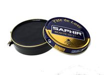 Saphir Beaute Du Cuir Pate De Luxe High Gloss Black Shoe Polish 50ml, 50 ml, Acrylic