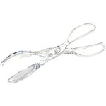 Chef Craft Premium Salad Scissor Tongs, 11 inches in Length, Clear