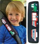 HECKBO 1x Kids Car Seat Belt Pads Seat Belt Protectors - Cars - Seat Belt Pads for Kids and Babies- Ideal for Any Seat Belt Car Booster Seat Kids Bicycle