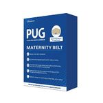 Pug Maternity Support Belt, Universal Size (Pack of 1) | Nurture Your Pregnancy Comfort | Embrace care with our adjustable Maternity Support for Abdomen, Pelvic, Waist, and Back Pain Relief | Suitable for Every Trimester