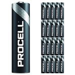 20 Pack - Duracell Procell AAA Batteries | 1.5V Industrial Power Alkaline Battery | Home or Office Use | Car Air Freshener Promo Pack | Reliable Long Lasting Power