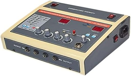 PHYSIO TRUST 4 Channel TENS with Ultrasonic/ultrasound 1Mhz Comboination Electrotherapy Physiotherapy Pain Relief Machine