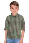 Allen Solly Junior Boys Shirt (Absf31901805_Olive_10_Olive_9 Years-10 Years)