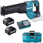 Makita JR001GM201 Cordless Reciprocating Saw 40 V Max. / 4.0 Ah 2 Batteries + Charger in Transport Case