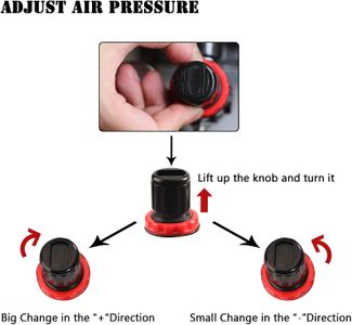 SAGUD Airbrush Kit with Quiet Compressor – 3 Airbrushes & Cleaning Set