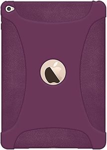 Amzer Silicone Jelly Skin Fit Case Cover for iPad Air 2, Purple (AMZ97443)