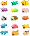 15Pcs Cute Animal Cable Protector, 