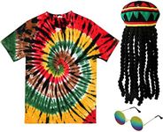 Boyiee Rasta Music Costumes Kit, 3 