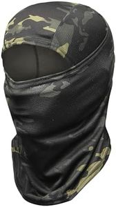 BLIENCE Military Camo Face Mask Bandana Balaclava Hood Headwear for Men Women Tactical Training Cycling Ski Wind-Resistant Hunting