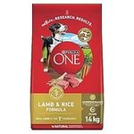 Purina ONE Dry Dog Food, Lamb & Rice - 14 kg Bag