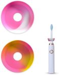 Koettco The Drip Dodger Electric Toothbrush Drip Guard (Pack of 2) – Adjustable Silicone Ring to Keep Charging Base Clean – Fits Oral-B, Sonicare & More – Dishwasher-Safe - Stops Paste & Water Mess