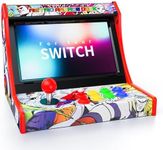 APTGAME Switch Arcade Stick for Nintendo Switch/OLED/Switch 2,Retro Arcade Machines for Home and Arcade Gaming Cabinet Stand for Street Fighter and The King of Fighters(Screen Not Included)