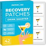 PATCH4U Party Patches 42 Pack - Wake Up Refreshed & Energized With Our 100% Natural Ingredients Recovery Patch - Skin-Friendly & Waterproof - Apply Before Drinking - Enhanced Morning Formula