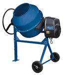 Scheppach MIX160 Concrete Mixer Tap 650W Capacity 160L Speed 29.5min-1 Durable and Robust Cast Gears