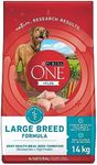 Purina ONE +Plus Large Breed Dry Dog Food with Chicken - 14 kg Bag