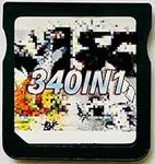 SDHC 340 in 1 All in one Game Card 