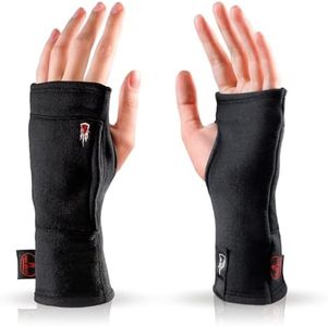 THE HEAT COMPANY - MERINO TUBE - Fingerless Merino Gloves - Premium Quality – Wrist Gaiters For Women & Men - Wrist Warmers: Half Finger Gloves for Winter - Size: X-LARGE