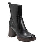 Marc Fisher Women's Abitha Ankle Boot, Black 001, 5.5