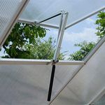 AYNEFY Vent Opener, Solar Powered Window Opener Heat Sensitive Automatic Opener Greenhouses Roof Window Auto-Vent 18Inch 15lb