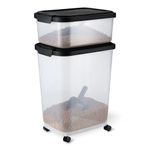 Amazon Basics Pet Food Storage Container 13.6kg+4.5kg
