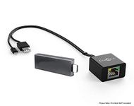 Ethernet Adapter for FireStick & Streaming HDMI Players | Increases WiFi Streaming TV Stick Speeds by fireCable