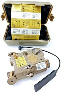 HWZ PEQ-15 - Caja de batería Estilo Linterna LED de Color marrón para AEG GBB CQB tb67