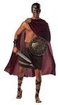 California Costumes 22ACC01023LG Spartan Warrior Greek/Roman Adult-Sized Costume, Solid, Brown, Large