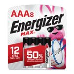 Energizer MAX AAA Batteries (8 Pack), Triple A Alkaline Batteries