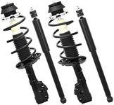 YITAMOTOR Front Complete Strut Quick Struts Rear Shocks and Coil Spring Assembly Compatible with 2009-2014 Fit