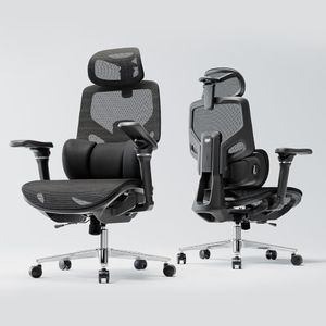 XiGoal S9 Ergonomic Office Chair 3-Zone Lumbar Support for Back Pain Relief