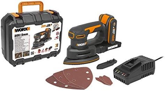 WORX WX822 Cordless Detail Sander, 18V (20V Max)