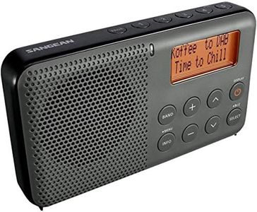 Sangean Pocket 640 Radio DPR-64, Dab+/FM, USB, Gris/Noir