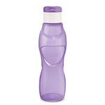 MILTON Ace Flip Plastic Water Bottle, 1 Litre, Purple | Sports | Gym | Home | Kitchen | Travel Bottle | Hiking | Treking | Reusable