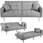 Yaheetech Sleeper Sofa Couch Bed Co